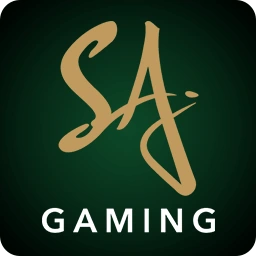 โลโก้ SA Gaming สีทอง