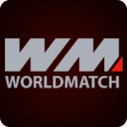 โลโก้ WorldMatch สีเทา