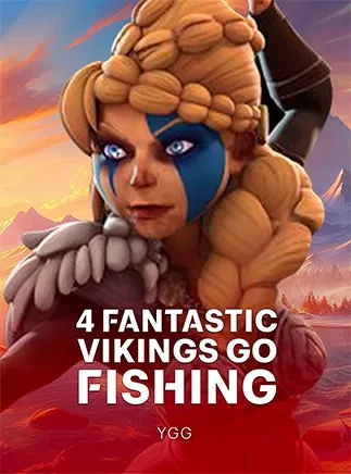 ภาพปกสล็อตเดโม่ 4 Fantastic Vikings Go Fishing