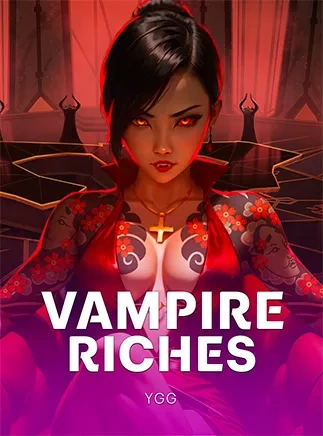 ปกเกมชื่อ Vampire Riches
